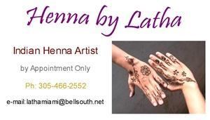 Henna by Latha, North Miami Beach