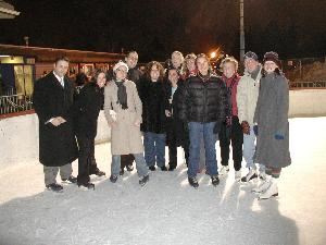 Kate Wollman Rink, Prospect Park, Brooklyn — Partying at the Wollman Skating Rink.