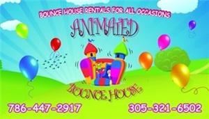 Animated Bounce House Rentals, Hialeah
