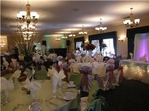 Beas Angelic Touch Linens, Riverside — We have chaircovers in black, white, ivory, brown & gold. We can either decorate your event or just rent the linens to you and save you money.