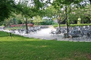 Terrace Room, Botanica, The Wichita Gardens, Wichita — The Terrace Room overlooks Botanic's beautiful garden areas.