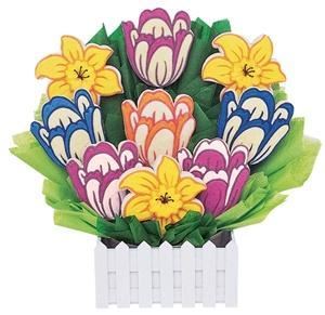 Cookies by Design, Portland — Flower cookies make great centerpieces!