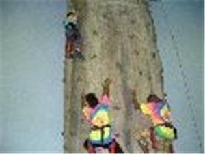 Kaleidoscope Children's Museum 500 capacity, Tulsa — 23 Foot giant rockwall climb!