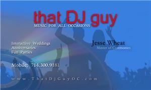 That Dj Guy, Orange — Call me and lets setup an meeting...