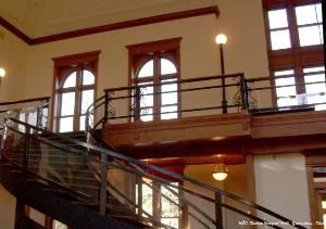Balcony Area, The B&O Station Banquet Hall, Youngstown — Balcony, Looking up from the main Dining Area