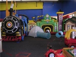 Abbey' Play area, Abbey's Playtown, Grand Prairie — Abbeys is a cool place where families can connect with each others and spend quality time in a safe and clean environment. It is also a Shoe-Free environment; so kindly bring your socks or purchase a pair at Abbeys. You can also bring your own food, or get a bite at Abbeys