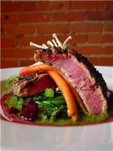 Feast Catering Co., Spokane — Seared Ahi with Farmers Market Vegetables
