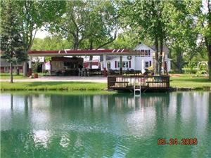 Lake View Acres, Lebanon — This is the Pavilion and Lake Area