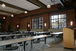 Robert K. Weary Education Center, Kansas Association for Justice, Topeka — Room Size: 1,400 sq. ft.
• No. of persons room will
accommodate by room set-up:
— Banquet/Reception: 80/214
— Theater: 100
— Classroom: 80
— Conference: 60
— U-Shape: 50