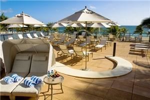 Ocean Front Pool Deck, Courtyard Marriott Fort Lauderdale Beach, Fort Lauderdale — Available for private receptions and fucntions, ocean front, up to 175 people for reception
