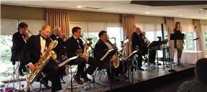 Estelle - Elegance in Music, Calgary — Estelle's Choice swing ensemble performing at Wine & Swing, spring 2009
