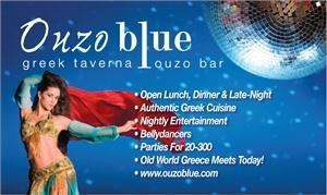 Ouzo Blue - Greek Taverna Ouzo Bar, Palm Beach Gardens