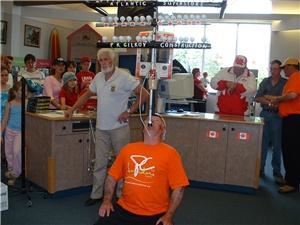 balanceking entertainment, Amherst — balancing 56 golfballs for one minute a world record