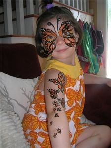 moore colour face painting
