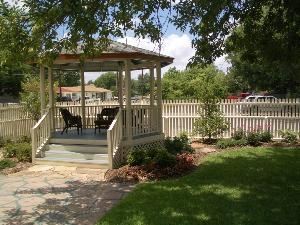 Gazebo, Wall-Robbins Historical House, Plano
