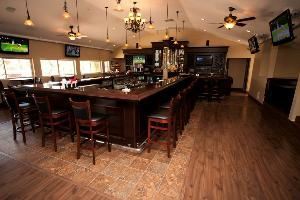 The Oaks Bar And Grill, Carlton Oaks Golf Club, Santee — The Oaks Bar & grill has 11 HD tv's, surround sound, outdoor fire pit, and great view of the golf course.