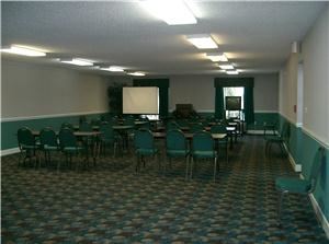 Large Meeting Room, America's Best Inn & Suites, Foley — Large 1475 sq ft meeting space.  Off Site Catering available upon request