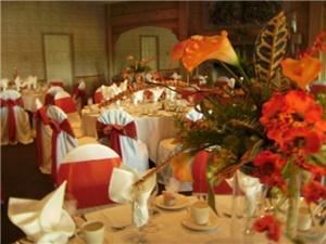 Newport Room, Midlane Golf Resort & Suites, Wadsworth — Newport room holds up to 120 People with beautiful stone fireplace.