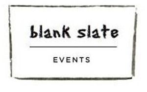Blank Slate Events