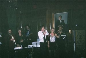 Cracked Ice, Westport — Wedding guest Kevin Bacon sits in with Cracked Ice at the Council on Foreign Relations, NYC