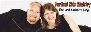 Vertical Kids Ministry, Winston Salem — Earl and Kimberly Long are full time professional children and family entertainers. For the past 8 years, They have presented comedy magic shows, juggling, puppets and storytelling up and down the east coast. They specialize in children and family audiences. They have performed several hundred shows up and down the East Coast, Mid West and in the Bahamas and in many different venues including schools, libraries, churches, camps, civic auditoriums, parks, private homes, company picnics and parties, fundraisers and on cruise ships. Check out www.verticalkids.com to see other info.