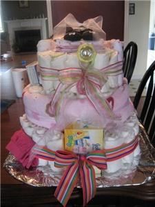Bottoms Up Custom Diaper Cakes