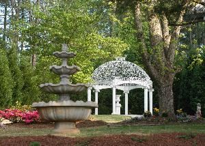 Wedding Pavilion, Pinehurst Tea Room & Caterering, Stockbridge — 18 ft Greek Revival Wedding Pavilion.