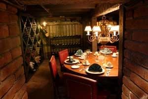 Cárcel, El Adobe De Capistrano, San Juan Capistrano — Converted into a wine cellar, this room offers small party private dining.Cárcel Wine Cellar seats up to 8 guests