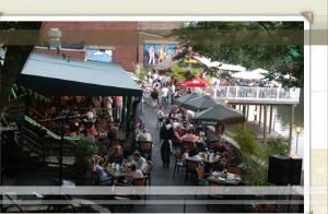 Outdoor Deck, Manayunk Brewery And Restaurant, Philadelphia — The Outdoor Deck (weather permitting) can handle parties up to 100 people. "BEST AL FRESCO DINING" -voted by Main Line Today, June 2006