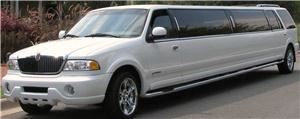 American Limousine LLC Statesville, Statesville — 14 Passenger 200" stretch Lincoln Navigator.  Ideal for a bachelorette wine tour or for pre- or post-wedding transportation.