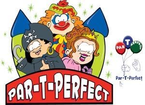 Par-T-Perfect, Kentville — Par-T-Perfect is about creating lasting memories for children. For years we have been developing extraordinary parties with every theme imaginable! From our very first Birthday in 1988 the cornerstone of our business has been: Service, Safety, Creativity and Quality clean equipment.  Now located in the Annapolis Valley servicing Nova Scotia.
WE DO: Birthday Parties, Corporate Events, Festivals, Mall Sales, Grand Openings, Christmas Parties, Company Picnics, Fundraisers, School & Community Fairs, Church Picnics and DVBS, Theme parties, Weddings, Block parties
WE HAVE: Face painters, Balloon twisters, Airbrush tattoos, Clowns, Entertainers, Inflatable Bouncers, Crawl zones, Play Parachutes, Indoor bouncers, Carnival Games