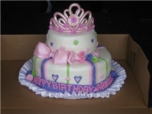 The Kake Chick, Deer Park — Princess Theme Birthday Cake