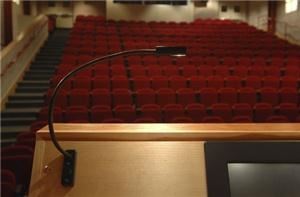Auditorium, Scholastic Inc - Auditorium & Greenhouse with Rooftop Terrace, New York — View of the Auditorium from the stage
