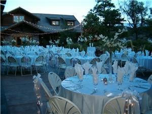 Entire Facility, Hassayampa Golf Club, Prescott — Our beautiful slate courtyard shortly before a dusk reception