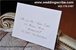 Calligraphy for Weddings by Anne Sheedy - New York City