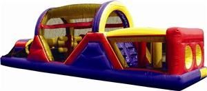 MagicBounce, Inc., Saint Paul — Our Brand-New 40' Obstacle Course offers excitement as 2 participants at a time race each other to the end. A variety of pop-ups, a climb 'n slide, and barrel obstacles make this course a crowd favorite.  We also have the smaller 30' version or for those that want something huge try our Ultimate Challenge or Adrenaline Rush Obstacle Challenge.