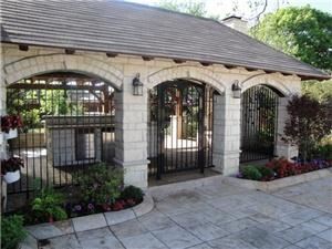 Stone Creek Terrace, Frisco — Front entrance to Patio area