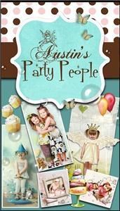 Austin Party People Theme Birthday Parties