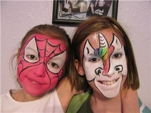 Suzy Sparkles Face Painting