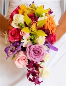 Annie's Orchids, Red Bank — A stunning bridal bouquet!
