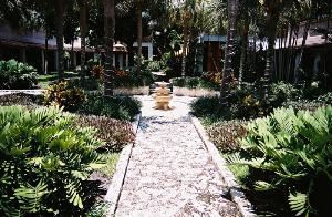 Court Yard, Bonnet House Museum And Gardens, Fort Lauderdale — Great locatation for cocktail parties.