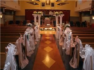 Alpha And Omega Flowers and More, Bedford — Church Wedding Decoration,