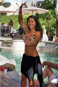 StagePro, Carlsbad — Beautiful Hula Girl, just one of 500 entertainers ready to serve you.