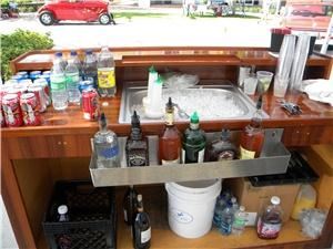 Bottom's Up Beverage Inc., Lake Worth — Just 1 of our bars at a car show