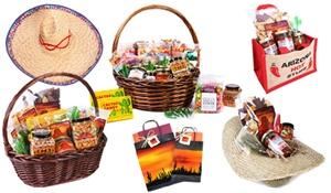 Arizona Gifts, Phoenix — Arizona Gifts provides a variety of southwestern gift baskets and gift bags featuring Arizona-made snack foods, chips and salsa, and more. These are great for weddings, events, corporate conventions, and more. Custom gift basket assembly is available.