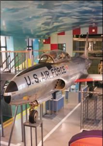 The Franklin Air Show Aviation Exhibit, The Franklin Institute Science Museum, Philadelphia