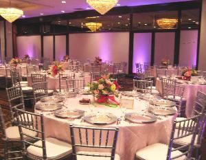 Fenway Ballroom, Radisson Hotel Cambridge, Cambridge — Our spectacular ballroom overlooking the scenic Charles River, can accomodate an elegant reception of up to 190 guests.