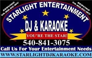 Starlight Entertainment DJ & Karaoke, Fredericksburg