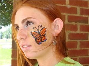 Fairys and Frogs Face Painting