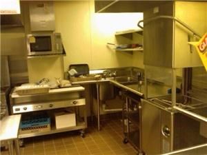 Allbrite Commercial Cleaning Services, Windsor Mill — After catering event in a professional church kitchen.
